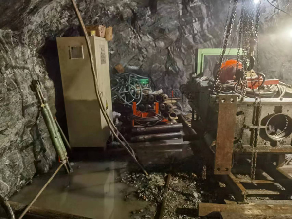 湖南天井鉆機施工現場 湖南天井鉆機施工現場