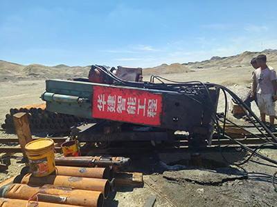 井底煤倉反井鉆機導擴孔施工 井底煤倉反井鉆機導擴孔施工